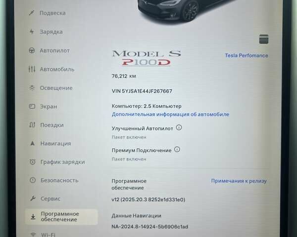 Черный Тесла Модель С, объемом двигателя 0 л и пробегом 76 тыс. км за 27700 $, фото 8 на Automoto.ua