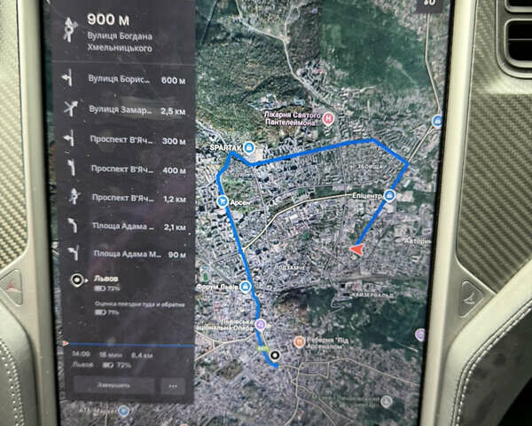 Черный Тесла Модель С, объемом двигателя 0 л и пробегом 164 тыс. км за 26500 $, фото 1 на Automoto.ua