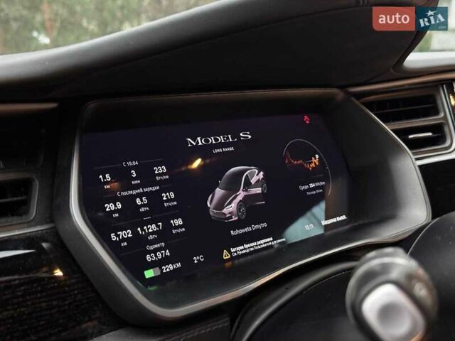 Черный Тесла Модель С, объемом двигателя 0 л и пробегом 64 тыс. км за 21490 $, фото 13 на Automoto.ua