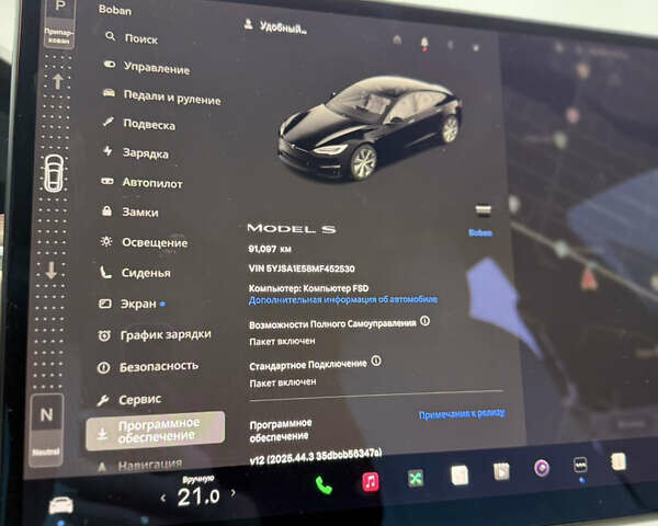 Черный Тесла Модель С, объемом двигателя 0 л и пробегом 91 тыс. км за 34500 $, фото 33 на Automoto.ua