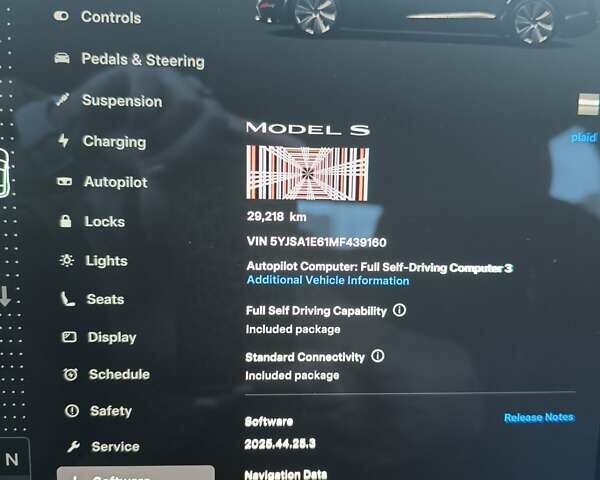 Чорний Тесла Модель С, об'ємом двигуна 0 л та пробігом 29 тис. км за 36900 $, фото 14 на Automoto.ua