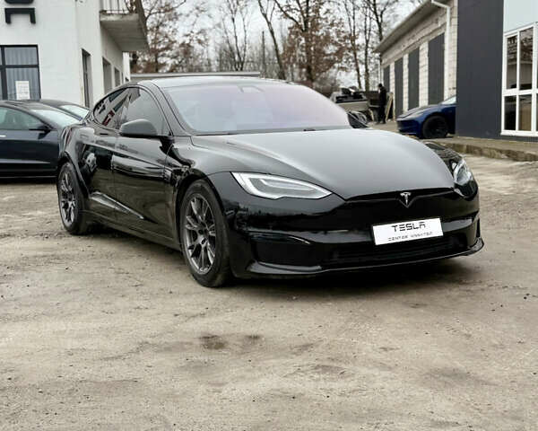 Черный Тесла Модель С, объемом двигателя 0 л и пробегом 91 тыс. км за 34500 $, фото 1 на Automoto.ua