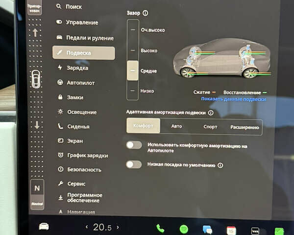 Черный Тесла Модель С, объемом двигателя 0 л и пробегом 1 тыс. км за 49600 $, фото 74 на Automoto.ua