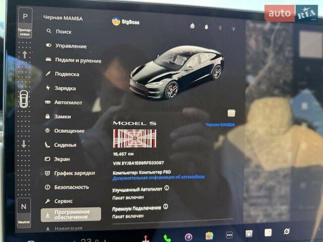 Тесла Модель С 2024 у Запоріжжя на Automoto.ua Чорний Тесла Модель С, об'ємом двигуна 0 л та пробігом 16 тис. км за 84000 $, фото 10 на Automoto.ua