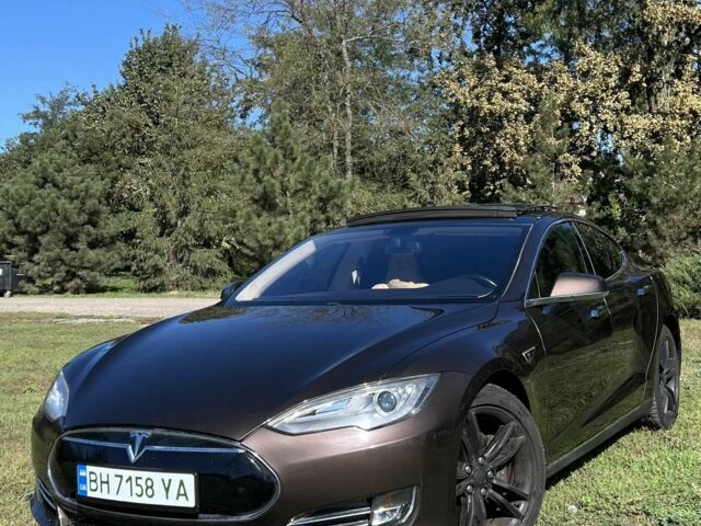 Коричневый Тесла Модель С, объемом двигателя 0 л и пробегом 200 тыс. км за 11700 $, фото 5 на Automoto.ua