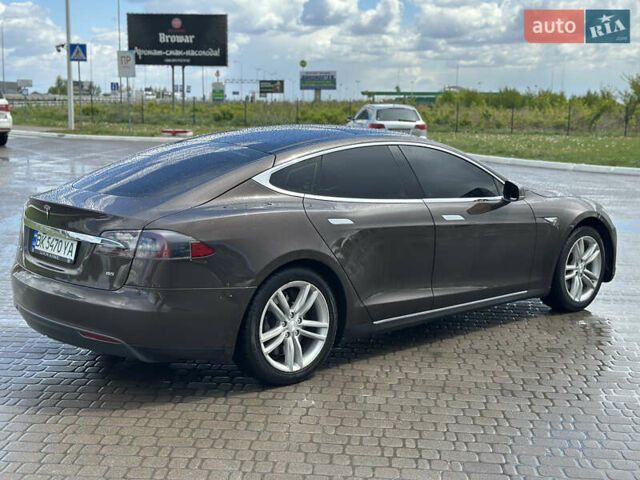 Коричневий Тесла Модель С, об'ємом двигуна 0 л та пробігом 236 тис. км за 15800 $, фото 12 на Automoto.ua