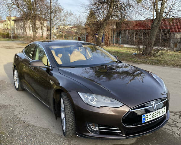 Коричневий Тесла Модель С, об'ємом двигуна 0 л та пробігом 242 тис. км за 14500 $, фото 1 на Automoto.ua