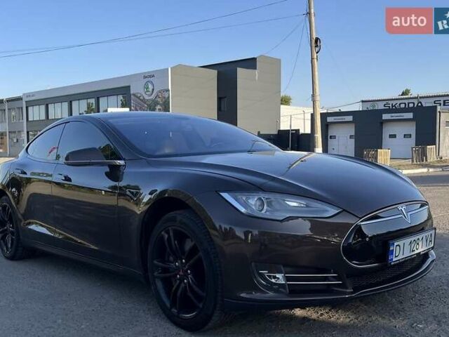 Коричневий Тесла Модель С, об'ємом двигуна 0 л та пробігом 160 тис. км за 15800 $, фото 7 на Automoto.ua