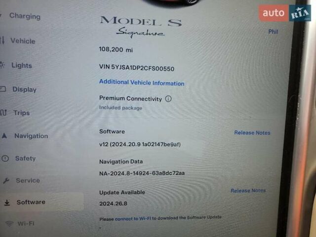 Красный Тесла Модель С, объемом двигателя 0 л и пробегом 175 тыс. км за 9999 $, фото 10 на Automoto.ua