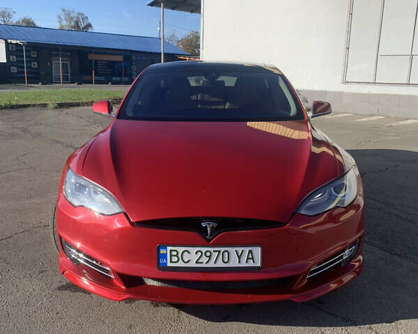 Червоний Тесла Модель С, об'ємом двигуна 0 л та пробігом 184 тис. км за 17300 $, фото 7 на Automoto.ua