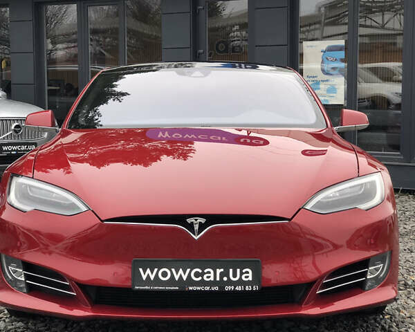 Червоний Тесла Модель С, об'ємом двигуна 0 л та пробігом 160 тис. км за 16900 $, фото 2 на Automoto.ua