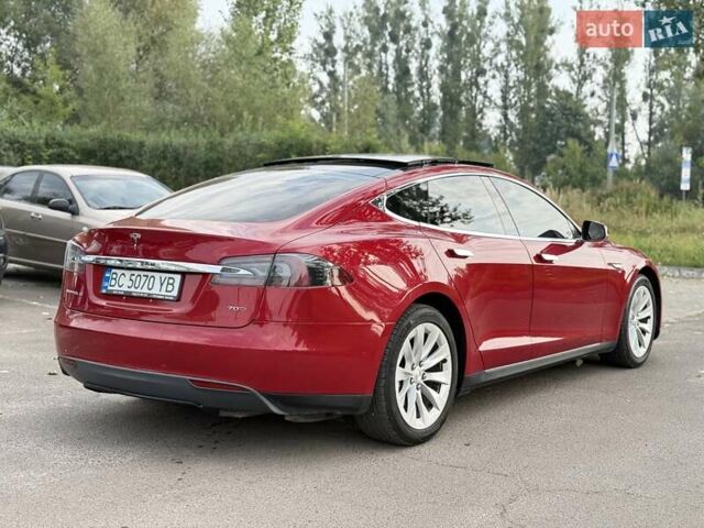 Красный Тесла Модель С, объемом двигателя 0 л и пробегом 201 тыс. км за 15800 $, фото 6 на Automoto.ua