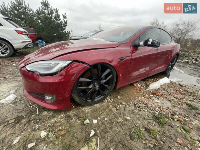 Червоний Тесла Модель С, об'ємом двигуна 0 л та пробігом 87 тис. км за 15250 $, фото 5 на Automoto.ua