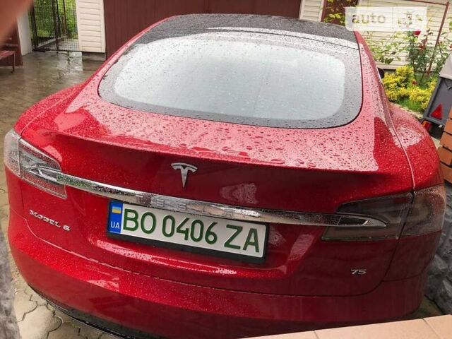 Красный Тесла Модель С, объемом двигателя 0 л и пробегом 130 тыс. км за 28999 $, фото 12 на Automoto.ua