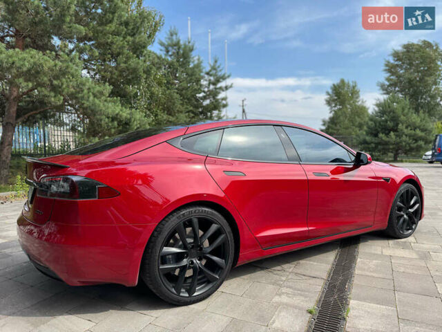Красный Тесла Модель С, объемом двигателя 0 л и пробегом 92 тыс. км за 28500 $, фото 25 на Automoto.ua