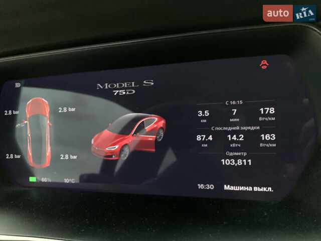 Красный Тесла Модель С, объемом двигателя 0 л и пробегом 103 тыс. км за 18000 $, фото 15 на Automoto.ua