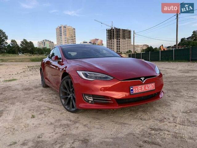 Червоний Тесла Модель С, об'ємом двигуна 0 л та пробігом 97 тис. км за 20500 $, фото 3 на Automoto.ua