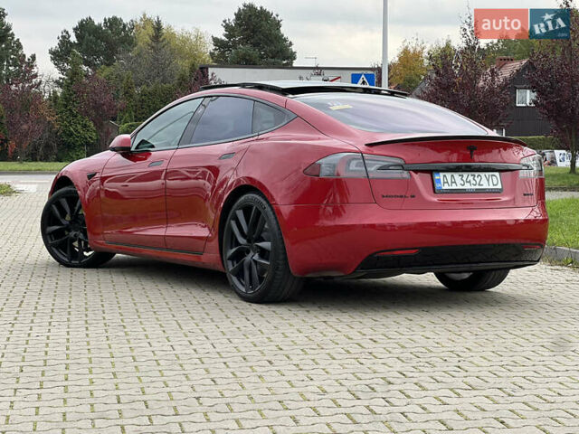 Красный Тесла Модель С, объемом двигателя 0 л и пробегом 98 тыс. км за 29000 $, фото 1 на Automoto.ua