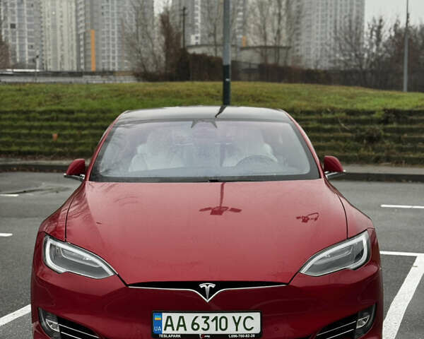 Червоний Тесла Модель С, об'ємом двигуна 0 л та пробігом 116 тис. км за 29999 $, фото 1 на Automoto.ua