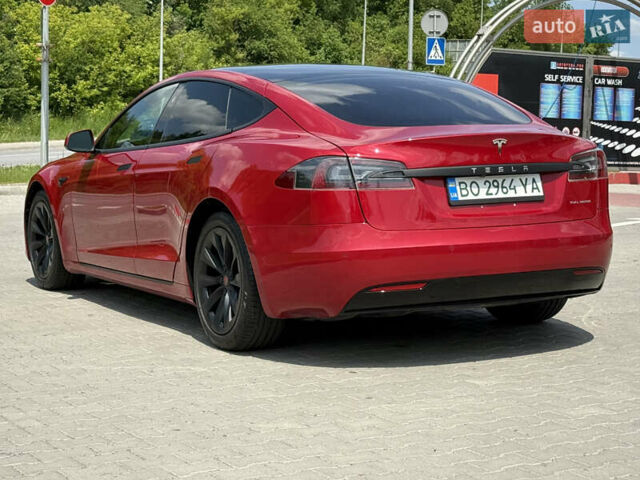 Красный Тесла Модель С, объемом двигателя 0 л и пробегом 34 тыс. км за 27900 $, фото 1 на Automoto.ua