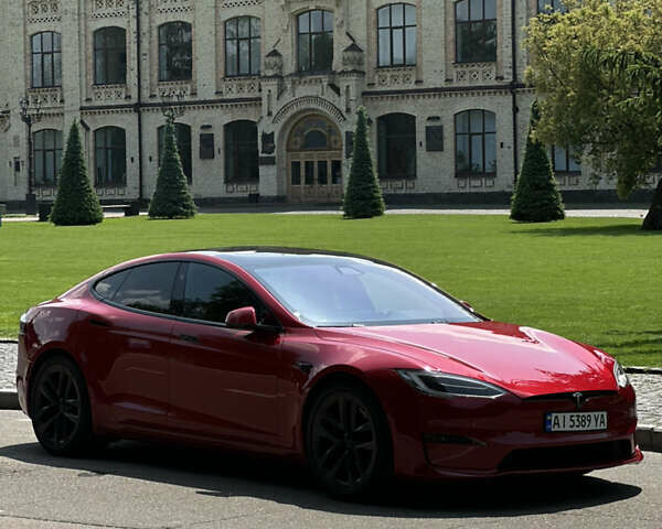 Красный Тесла Модель С, объемом двигателя 0 л и пробегом 56 тыс. км за 44100 $, фото 5 на Automoto.ua