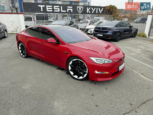 Красный Тесла Модель С, объемом двигателя 0 л и пробегом 50 тыс. км за 42000 $, фото 22 на Automoto.ua