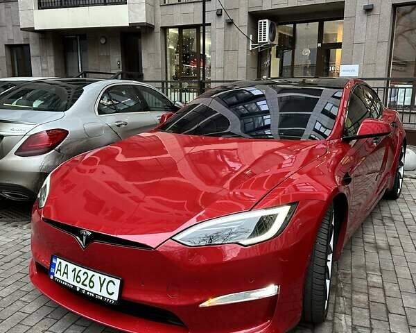 Червоний Тесла Модель С, об'ємом двигуна 0 л та пробігом 60 тис. км за 44000 $, фото 1 на Automoto.ua