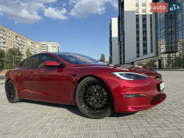 Червоний Тесла Модель С, об'ємом двигуна 0 л та пробігом 15 тис. км за 53500 $, фото 7 на Automoto.ua