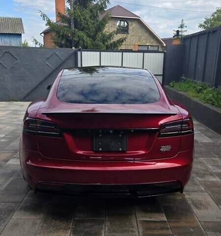 Красный Тесла Модель С, объемом двигателя 0 л и пробегом 15 тыс. км за 66000 $, фото 10 на Automoto.ua