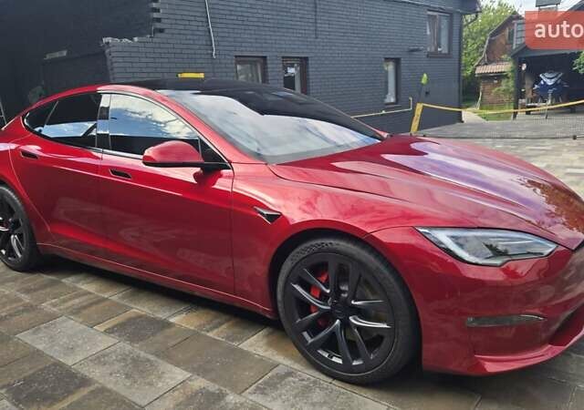 Красный Тесла Модель С, объемом двигателя 0 л и пробегом 15 тыс. км за 66000 $, фото 14 на Automoto.ua