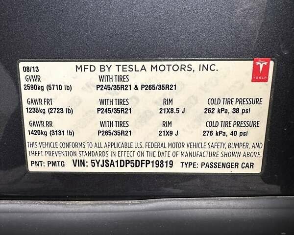 Тесла Модель С, об'ємом двигуна 0 л та пробігом 84 тис. км за 24999 $, фото 19 на Automoto.ua