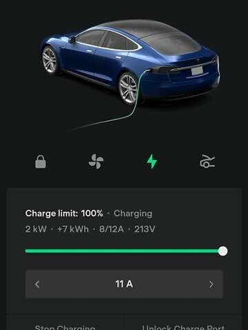 Тесла Модель С, объемом двигателя 0 л и пробегом 192 тыс. км за 18999 $, фото 1 на Automoto.ua