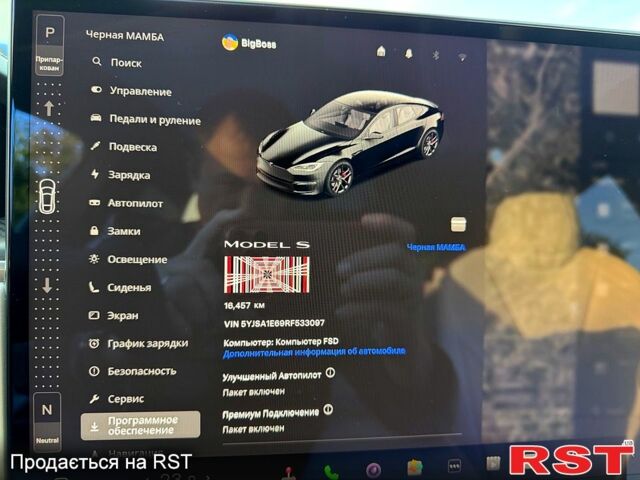 Тесла Модель С 2024 у Запоріжжя на Automoto.ua Тесла Модель С, об'ємом двигуна 0.76 л та пробігом 16 тис. км за 84000 $, фото 10 на Automoto.ua