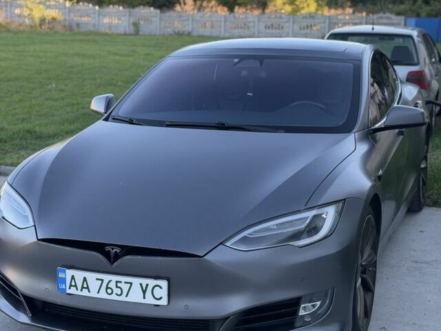Сірий Тесла Модель С, об'ємом двигуна 0 л та пробігом 122 тис. км за 17371 $, фото 1 на Automoto.ua