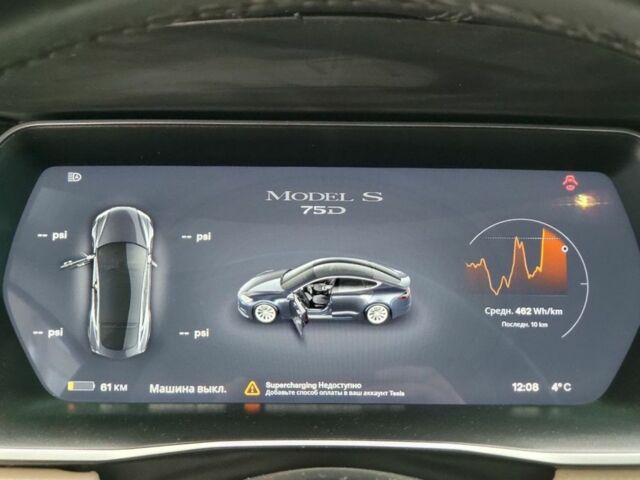 Серый Тесла Модель С, объемом двигателя 0 л и пробегом 204 тыс. км за 17200 $, фото 19 на Automoto.ua