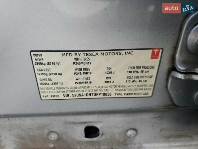 Сірий Тесла Модель С, об'ємом двигуна 0 л та пробігом 172 тис. км за 10500 $, фото 11 на Automoto.ua