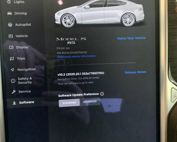 Сірий Тесла Модель С, об'ємом двигуна 0 л та пробігом 170 тис. км за 18500 $, фото 6 на Automoto.ua