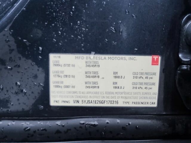 Серый Тесла Модель С, объемом двигателя 0 л и пробегом 226 тыс. км за 14800 $, фото 14 на Automoto.ua