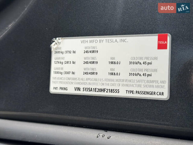 Серый Тесла Модель С, объемом двигателя 0 л и пробегом 66 тыс. км за 21500 $, фото 20 на Automoto.ua
