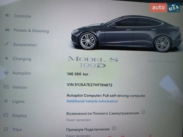 Сірий Тесла Модель С, об'ємом двигуна 0 л та пробігом 150 тис. км за 21500 $, фото 15 на Automoto.ua