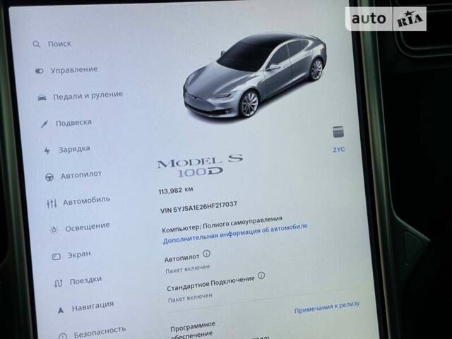 Серый Тесла Модель С, объемом двигателя 0 л и пробегом 112 тыс. км за 28900 $, фото 5 на Automoto.ua