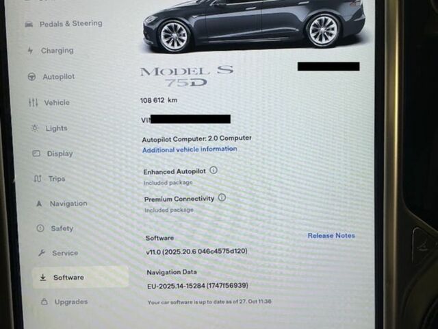 Тесла Модель С 2017 в Киеве на Automoto.ua Серый Тесла Модель С, объемом двигателя 0 л и пробегом 108 тыс. км за 17300 $, фото 7 на Automoto.ua