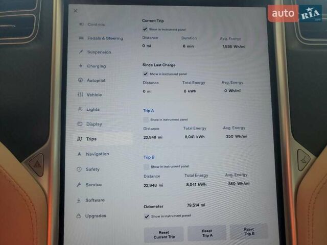 Сірий Тесла Модель С, об'ємом двигуна 0 л та пробігом 128 тис. км за 6300 $, фото 8 на Automoto.ua