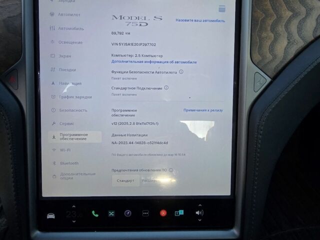 Сірий Тесла Модель С, об'ємом двигуна 0 л та пробігом 90 тис. км за 28500 $, фото 18 на Automoto.ua