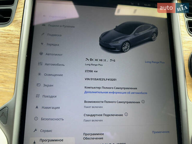 Сірий Тесла Модель С, об'ємом двигуна 0 л та пробігом 27 тис. км за 35000 $, фото 12 на Automoto.ua
