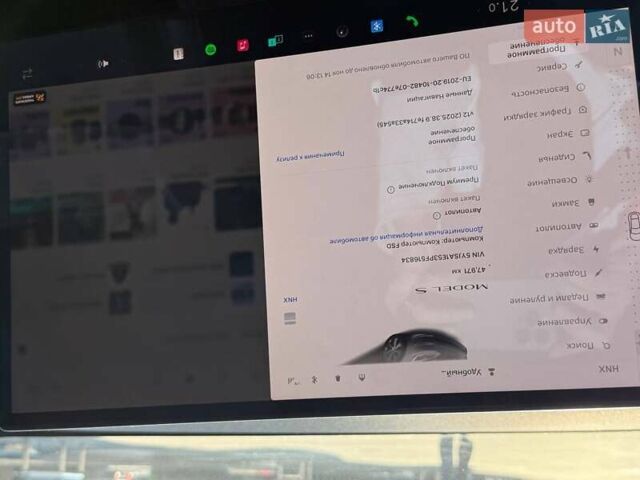 Серый Тесла Модель С, объемом двигателя 0 л и пробегом 48 тыс. км за 42900 $, фото 14 на Automoto.ua