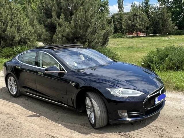 Синій Тесла Модель С, об'ємом двигуна 0 л та пробігом 200 тис. км за 13700 $, фото 1 на Automoto.ua
