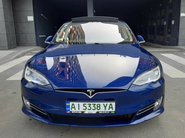 Синий Тесла Модель С, объемом двигателя 0 л и пробегом 137 тыс. км за 25000 $, фото 2 на Automoto.ua