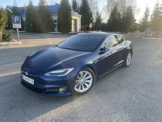Синий Тесла Модель С, объемом двигателя 0 л и пробегом 162 тыс. км за 16000 $, фото 1 на Automoto.ua
