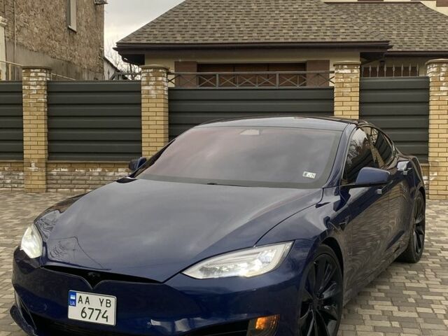 Синий Тесла Модель С, объемом двигателя 0 л и пробегом 195 тыс. км за 17450 $, фото 2 на Automoto.ua